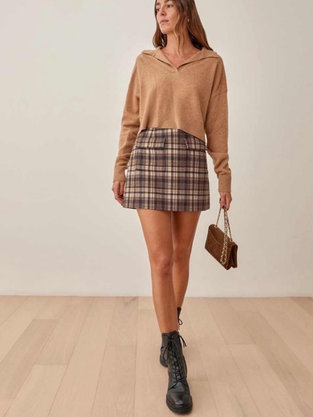 Reformation Janis Mini Skirt